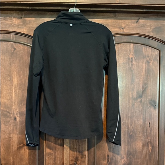 Nike Black Dri-FIT Half-Zip Pullover with Cornell Logo - Picture 4 of 5